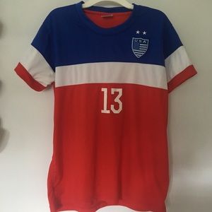 USWNT Alex Morgan #13 jersey- kids XL